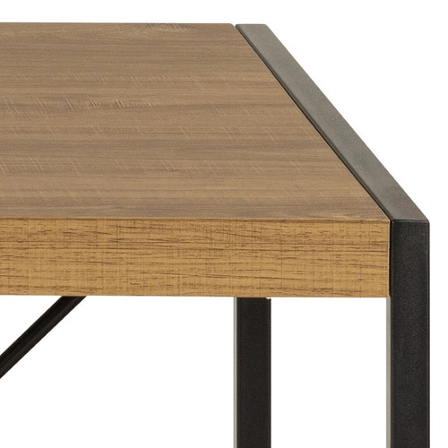 Industriální psací stůl Bahamas dub rustikální 120x60 cm moderní do pracovny a kanceláře Actona