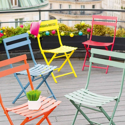 Skládací židle Greensboro grafitová