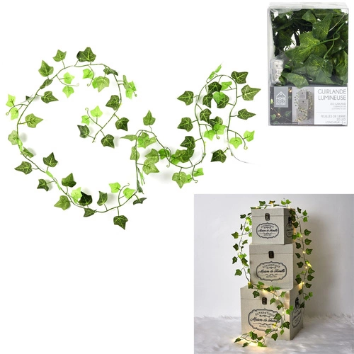 LED girlanda umělá rostlina