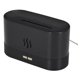 Elektrický aroma difuzér LED Intesi černý úsporný pro domácnost