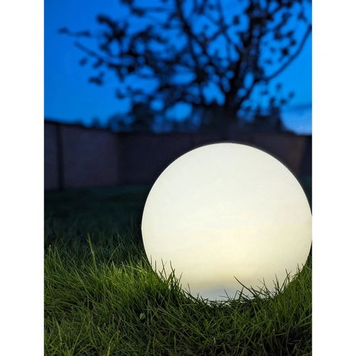 Zahradní solární LED lampion Lifton bílý 25 cm House Nordic IP44 na zahradu