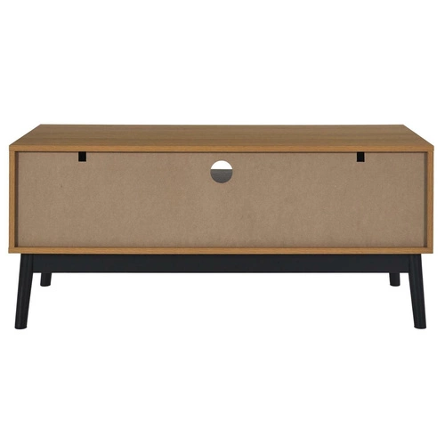 Dřevěný TV stolek Felix 110 cm moderní skandinávský stojací do obýváku Intesi