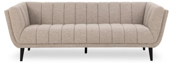 Sedačka Tampa 3místná béžová bouclé moderní do obýváku na vysokých nohách Actona