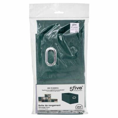 Skládací látkový box s úchytkou 15x31 cm modrý 5five Simply Smart