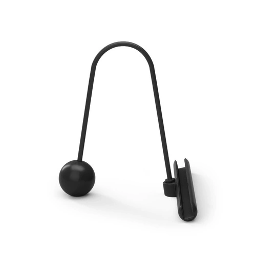 Skleněný fotorámeček 10x15 Umbra Flute černý moderní stojací dekorativní