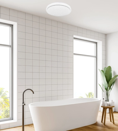 Stropní svítidlo Jasper 24W LED 38cm bílá 4000K IP44