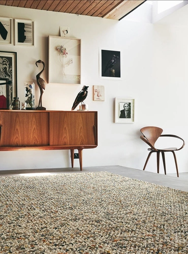 Mramorový béžový a hnědý koberec 250x350cm