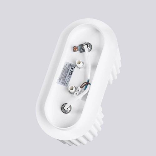 Stropní svítidlo AURA 2 bílé moderní hliníkové do kuchyně a obýváku GU10