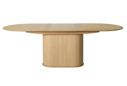 Lano rozkládací jídelní stůl oválný moderní přírodní dub 230 cm