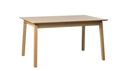 Rozkládací jídelní stůl Rabi 200 cm z dubového dřeva moderní přírodní