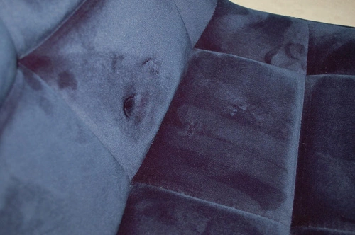 Plaid Židle tmavě modrá/černé nohy Ven