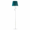 Podlahová lampa FOGO chromově šedá