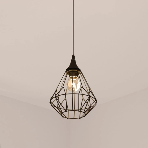 Visící lampa Flave černá