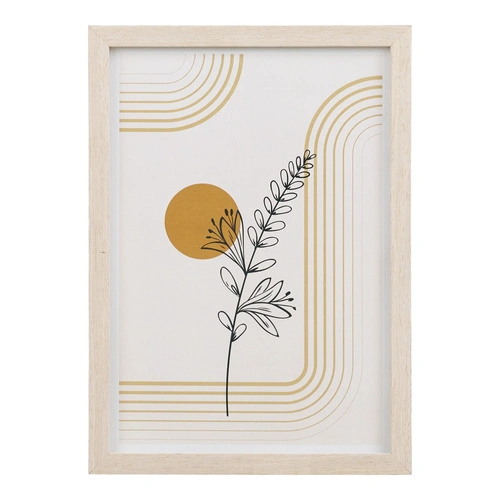 Sada rámečků Madison přírodní boho dekorativní obrazy na zeď