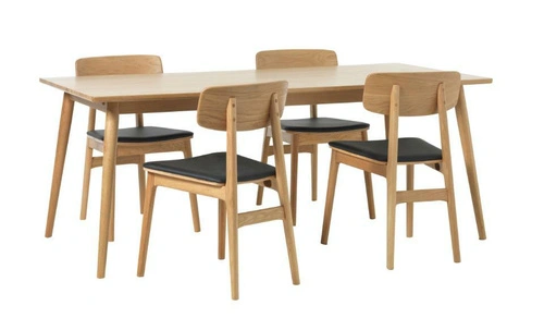 Rozkládací jídelní stůl Barrali 190 cm v přírodním dubu do jídelny a obýváku