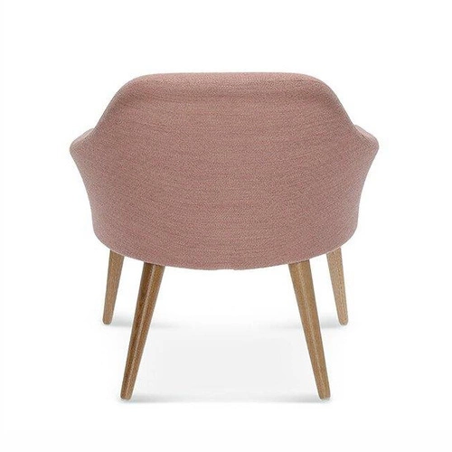 Čalouněná jídelní židle s područkami Fameg Shell dub moderní na míru