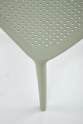 Zahradní židle Sylie Intesi mátová z plastu stohovatelná moderní na terasu a balkon