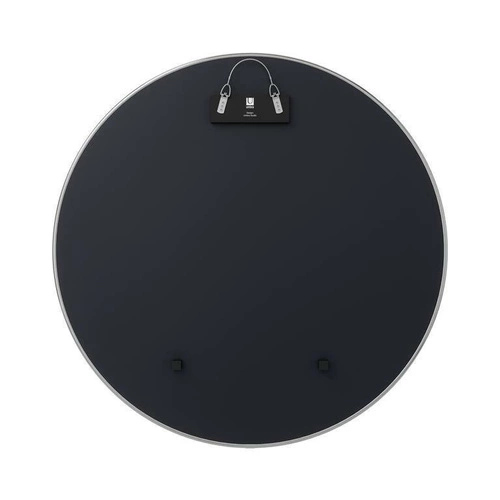 Kulaté závěsné zrcadlo Hubba 34 cm chrom moderní do předsíně a obýváku Umbra