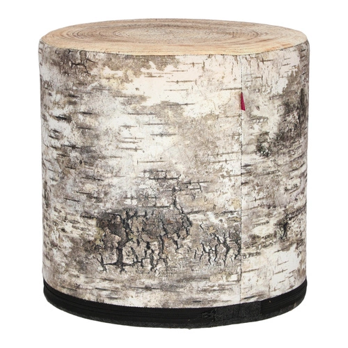 Kulatý taburet Birch Intesi multicolor moderní do obýváku a ložnice z filcu 40 cm