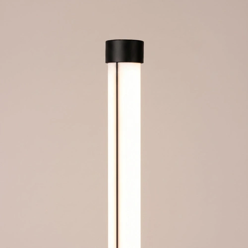 TRANG moderní černá stojací lampa do obývacího pokoje LED 3000K