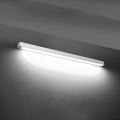 Nástěnné LED svítidlo Pinne 117 cm bílé moderní do obýváku a ložnice Thoro