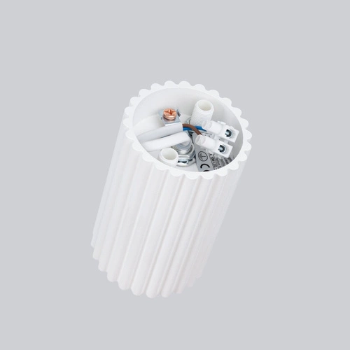 Stropní svítidlo KARBON 10 bílá moderní hliníková do obýváku a ložnice SOLLUX