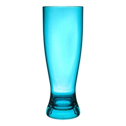 Plastový pivní pohár Intesi Sky modrý 720 ml na zahradu a piknik