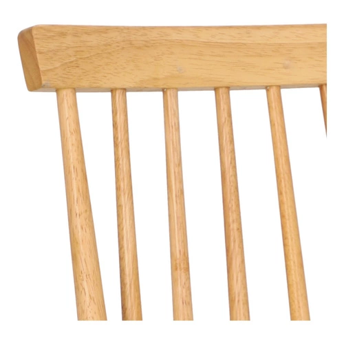 Dřevěná jídelní židle Wopy přírodní retro vintage do kuchyně Intesi