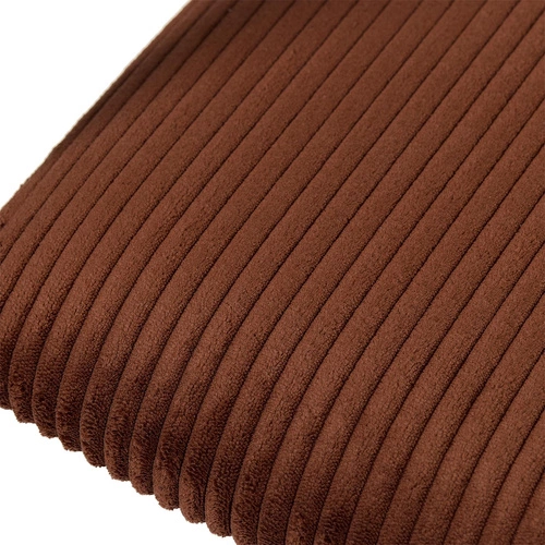 Čalouněná jídelní židle Scott Intesi s područkami, manšestr terakota, loft