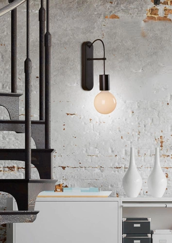 Nástěnná lampa Alto 1x40W E27 matná černá