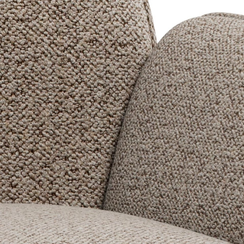 Židle Glenda béžová otočná čalouněná jídelní s područkami