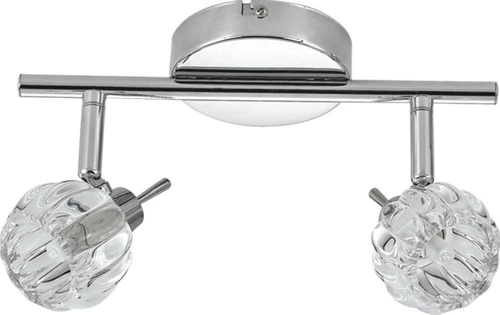 Stropní svítidlo Bombola strip 2x40W G9 chrom bez žárovek