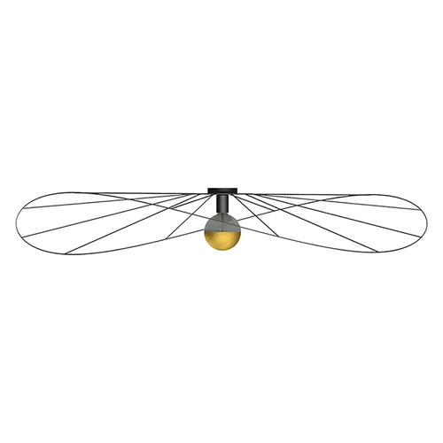 Nástěnné svítidlo ESKOLA 140 černé moderní kovové do obývacího pokoje a ložnice Thoro