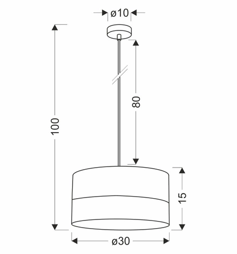 Závěsné svítidlo Orto moderní bílé s dřevem do obýváku a ložnice s látkovým stínidlem