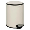 Koupelnový odpadkový koš Delta béžový 6 l moderní s vyjímatelnou vložkou 5five