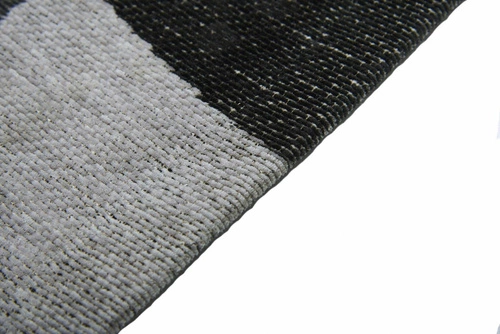 Moderní koberec Rene Grey 200x300 do obýváku, geometrický, protiskluzový, pratelný v pračce