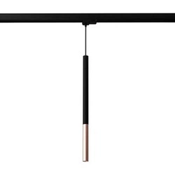 Kolejnicová lampa MOZAICA černá/měděná G9 3000K 4,5W 450lm
