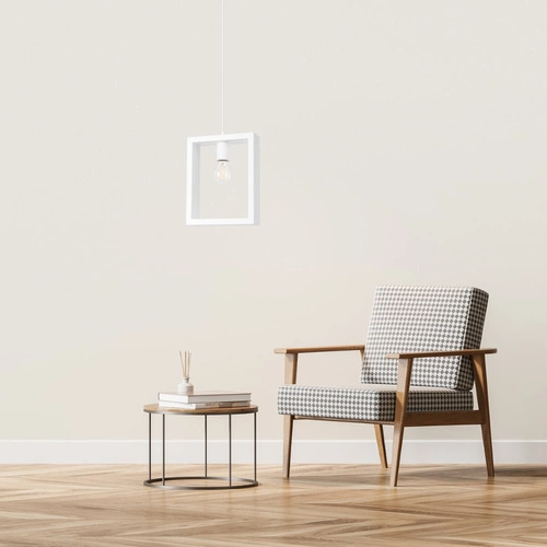 Visící lampa ARIES bílá