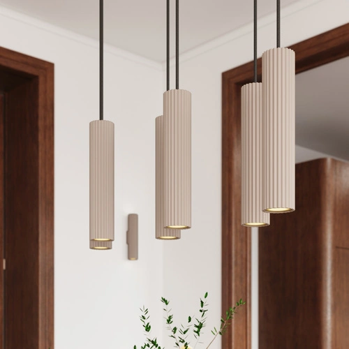 Nástěnné LED svítidlo IVAR taupe moderní do obývacího pokoje a ložnice