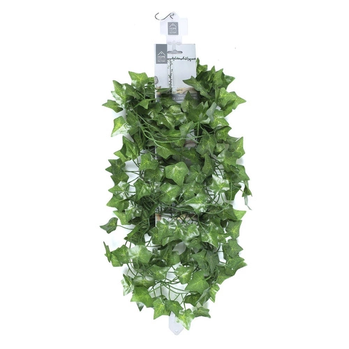 Intesi girlanda umělý břečťan 230 cm moderní zelený závěsný břečťan do obýváku