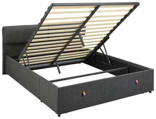 Čalouněná postel Calvi 160x200 se zásuvkami do ložnice, moderní