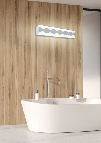 LED nástěnné svítidlo Front bílé moderní s nastavitelnou barvou světla do ložnice CANDELLUX