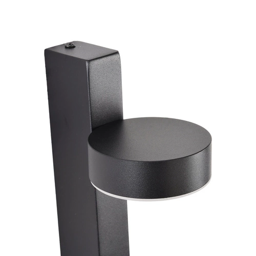 Moderní černé kovové LED nástěnné svítidlo FIKO 120 cm do ložnice a obývacího pokoje Step into Design