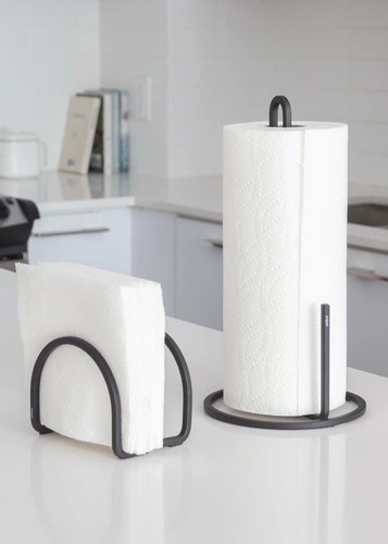 Držák papírových ručníků SQUIRE černý