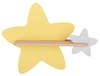 Nástěnné svítidlo Star lamp 5W LED 4000K iq kids gold+grey