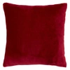 Dekorační polštář do obýváku Ollis Atmosphera červený, čtvercový, flanelový 38x38 cm