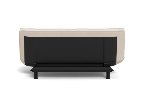 Faith rozkládací dvoumístná sametová béžová pohovka do obývacího pokoje Actona