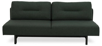 Rozkládací pohovka Malling pro 3 osoby zelený samet s funkcí spaní do obýváku moderní Actona