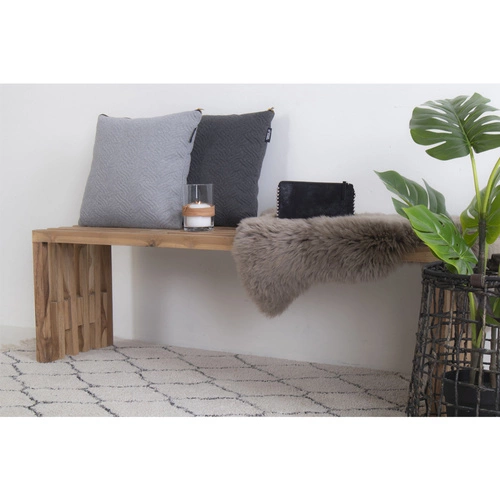 Lavička Benidorm 140 cm přírodní teak