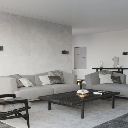 Nástěnné svítidlo Tila 30 černé moderní kovové do obýváku a ložnice Sollux Lighting